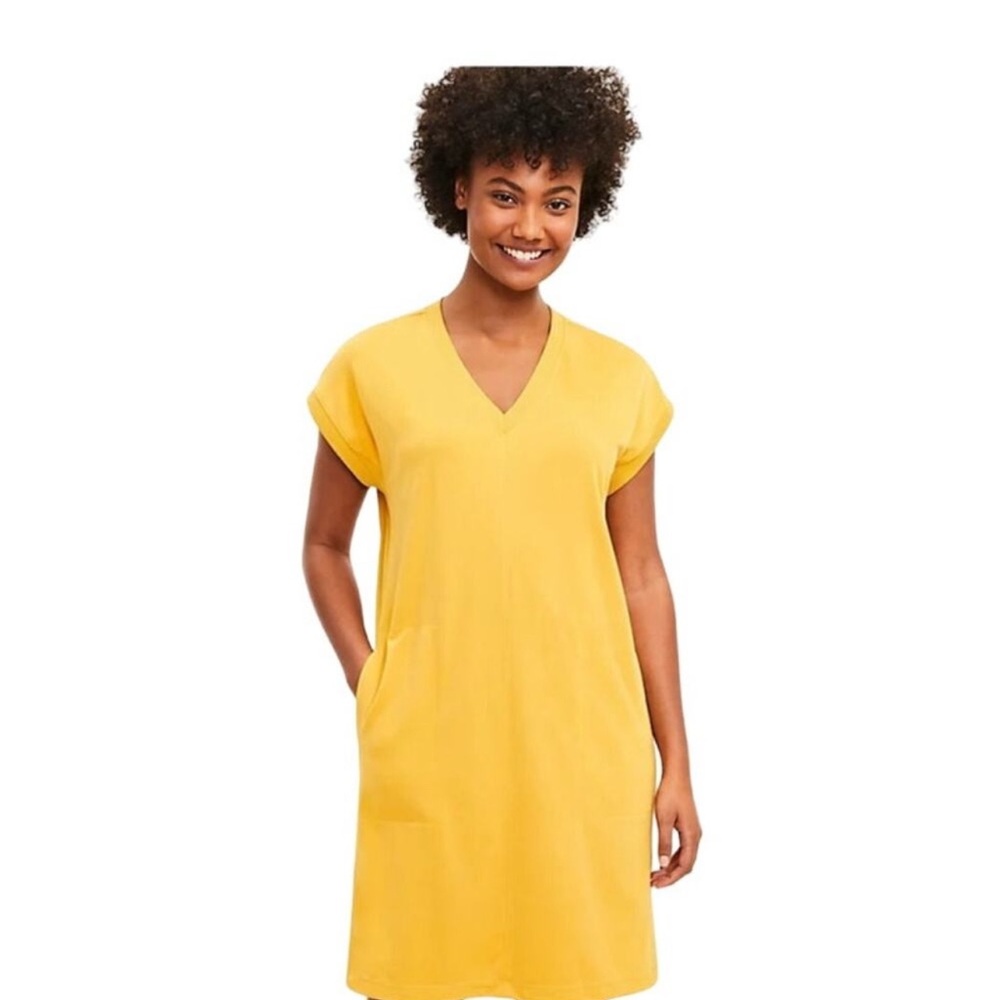 Lou & Grey Sunny Yellow V-Neck Cover-Up